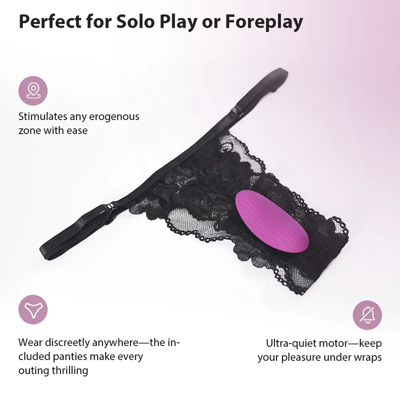 Panty Vibrador Control Remoto APP Edeny Svakom