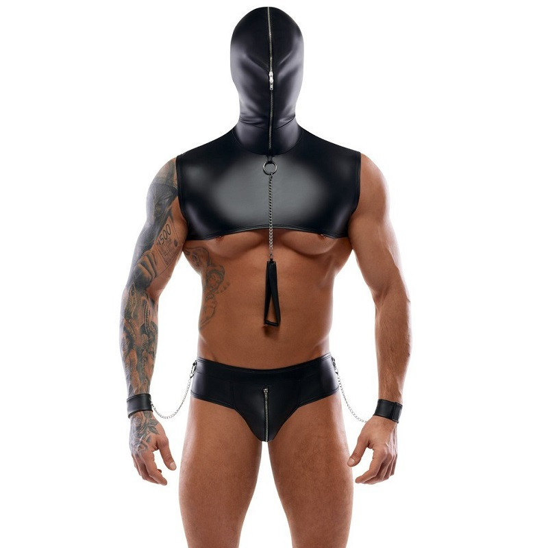 Conjunto Top con Capucha, Tanga + Complementos