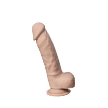 Dildo Real Skin Silicone Silexd 7" Mod 1