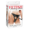 Jaula De Castidad Fetish Fantasy Tanga Chastity Panty & Leash