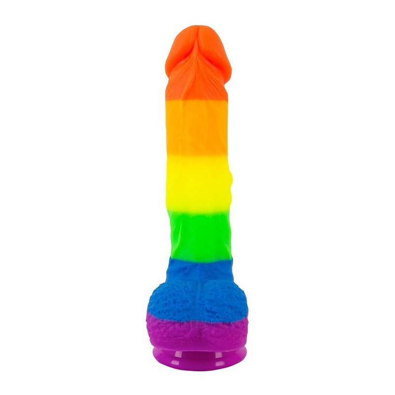 Dildo Realístico Silicona Pride