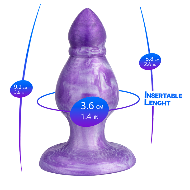 Fantasy Plug Liquid Silicone Queen Silexd M