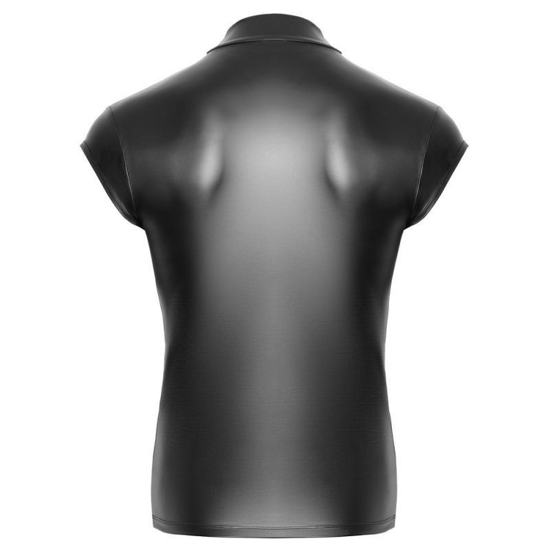 Camiseta Negra Anillo Cuello Nek