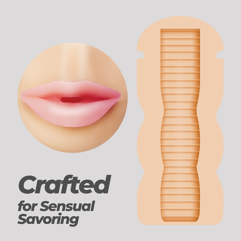 Masturbador Fappucino Oral Sweet Kiss