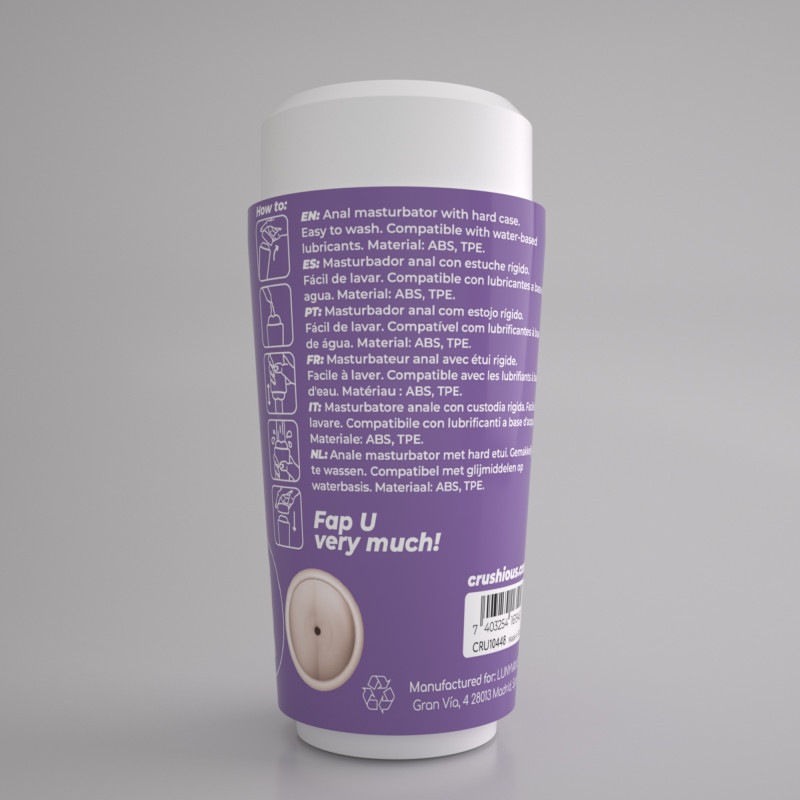 Masturbador Fappucino Anal Hot Buns