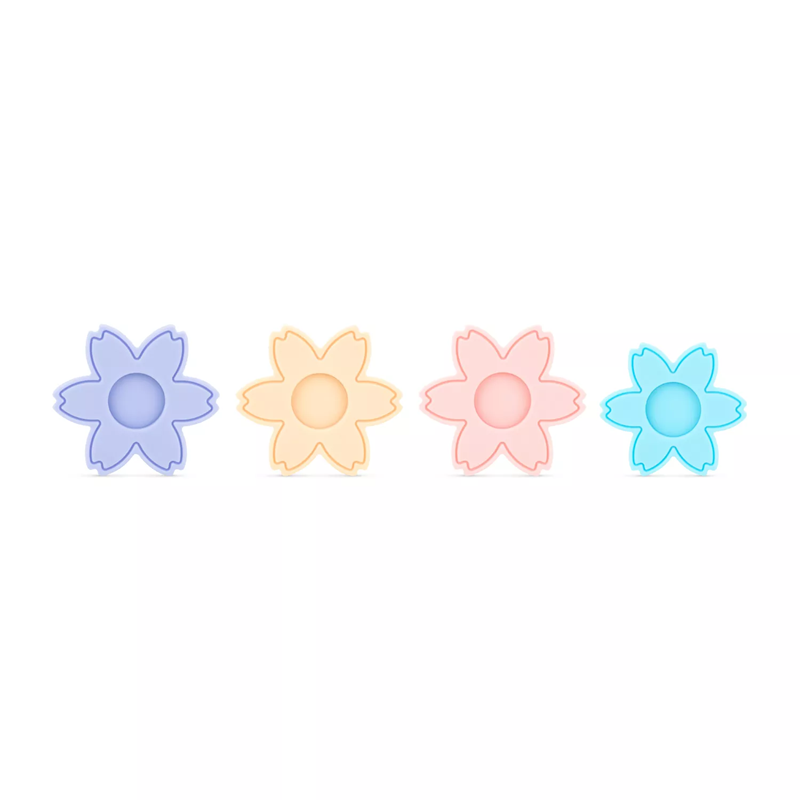 Set 4 Dilatadores Silicona Colores Teazers