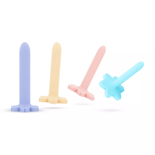 Set 4 Dilatadores Silicona Colores Teazers