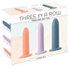 Dilatadores Training Set Three In A Row Silicone