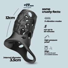 Funda Vibradora Recargable Batiatus