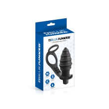 Anillo Anal Plug Vibrating Blue Junker