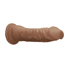 Dildo Realrock Flexible Moreno 8"
