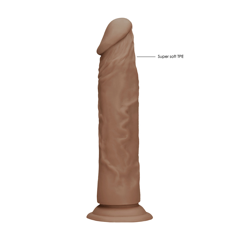 Dildo Realrock Flexible Moreno 8"