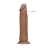 Dildo Realrock Flexible Moreno 8"