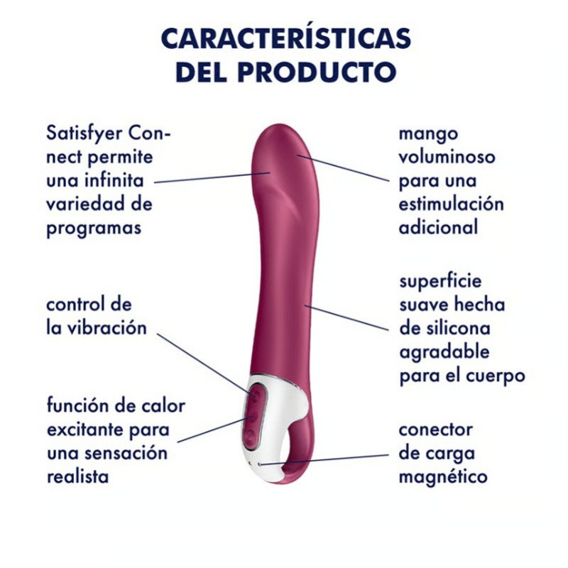 Satisfyer Big Heat Vibrador APP