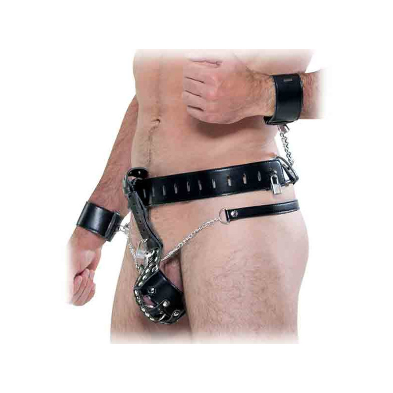 Jaula Y Cinturón De Castidad Fetish Fantasy