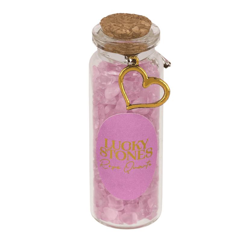Lucky Stones Cuarzo Rosa