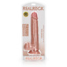 Dildo Realista With Balls Realrock Beis 11"