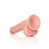 Dildo Realista With Balls Realrock Beis 11"