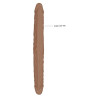 Double Dong Flexible Realrock Moreno 18"