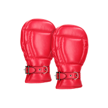 Guantes Dog Mits Solf Linning Adjusteble Red Ouch