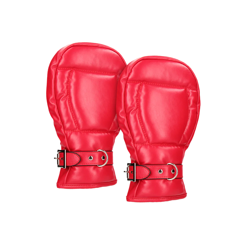 Guantes Dog Mits Solf Linning Adjusteble Red Ouch