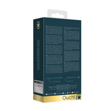 Mordaza Silicone Ring Gag Luxurious Verde Ouch