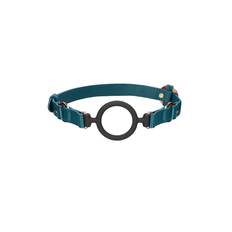 Mordaza Silicone Ring Gag Luxurious Verde Ouch