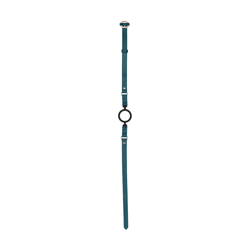 Mordaza Silicone Ring Gag Luxurious Verde Ouch