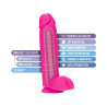 Dildo Realístico Au Naturel Bold Huge 10" Rosa
