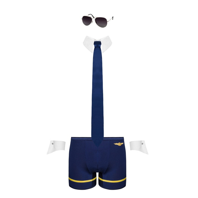Disfraz Pilotman Set Obsessive