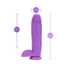 Dildo Dual Density Sensa Feel Neo Blush 11" Purple