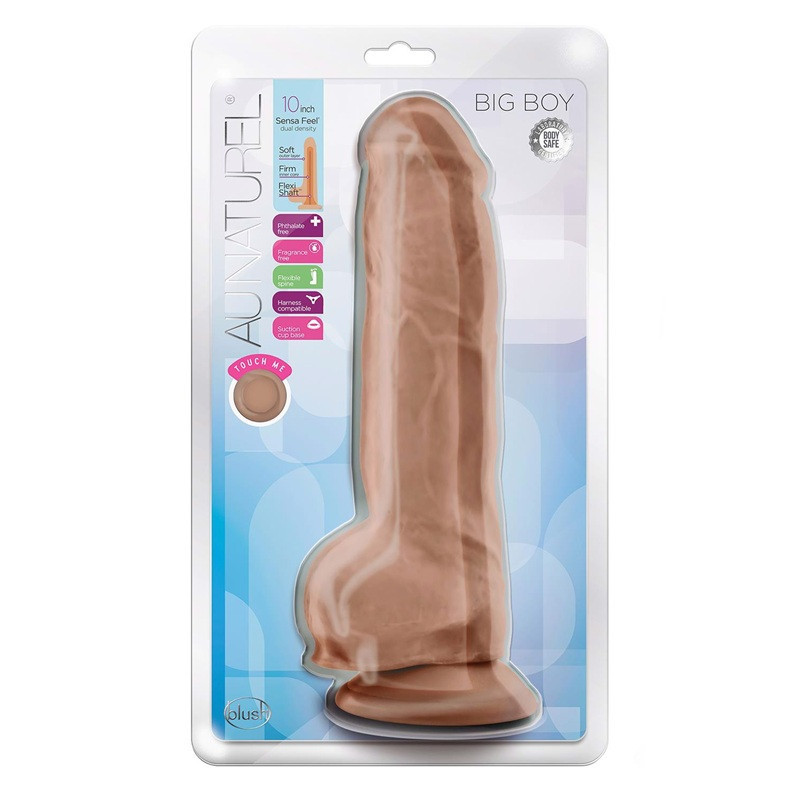 Dildo Realístico Au Naturel Bold Big Boy 10" Caramelo