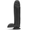 Dildo Realístico Au Naturel Bold Huge 10" Negro