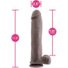 Dildo Realístico Au Naturel Big John 11.5" Marrón