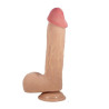 Dildo Sliding Skin Beis 9,2"