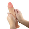 Dildo Sliding Skin Beis 9,2"