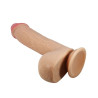 Dildo Sliding Skin Beis 9,2"