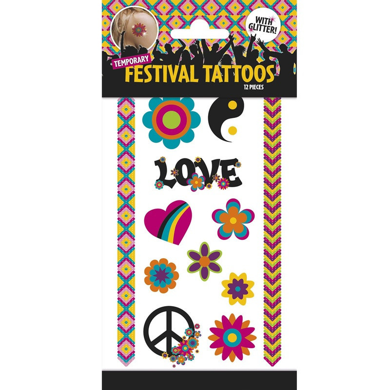 Tattoos Temporales Festival Love