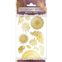 Tattoos Temporales Metálicos 2