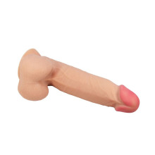 Dildo Sliding Skin Articulado Beis 8,5