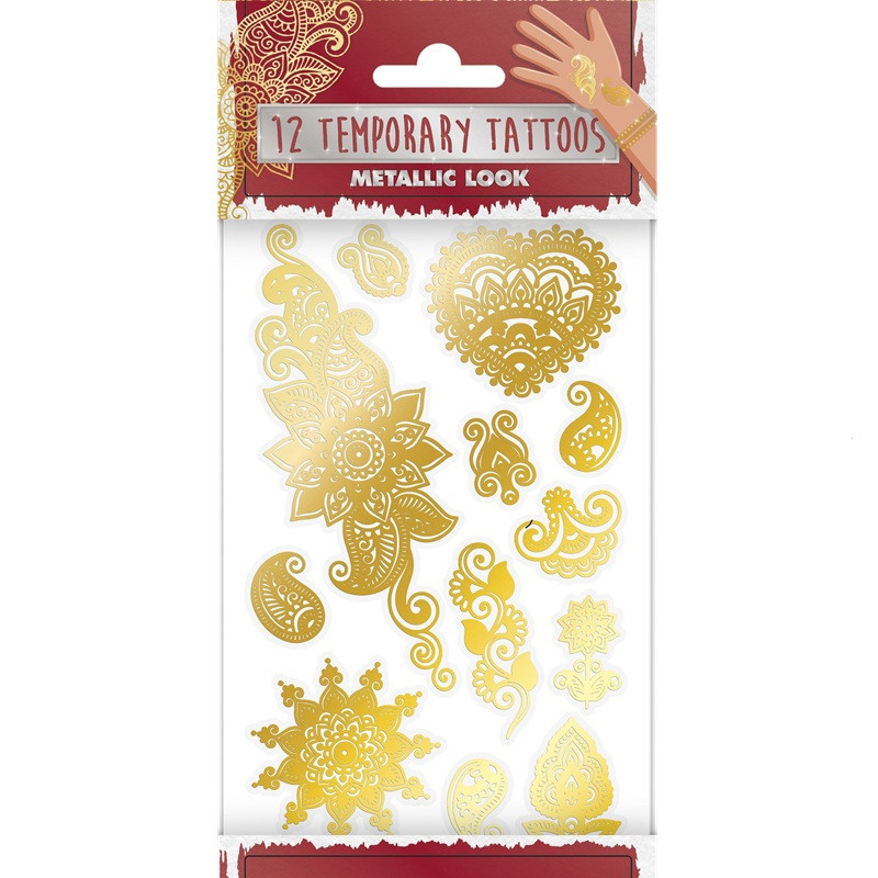 Tattoos Temporales Metálicos 3