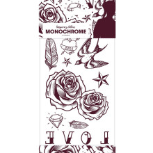 Tattoos Temporales Monocromo 2