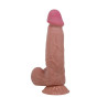 Dildo Sliding Skin Articulado Moreno 8,5"