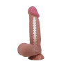 Dildo Sliding Skin Articulado Moreno 7,6"