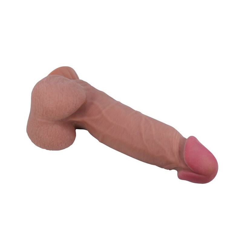 Dildo Sliding Skin Articulado Moreno 7,6"