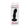 Dildo Silicona Loving Joy Textura Negro