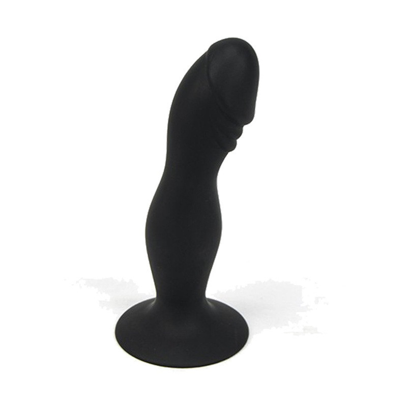 Dildo Silicona Loving Joy Textura Negro