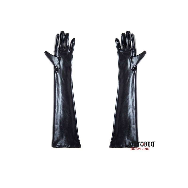 Guantes BDSM Line Negros Largos