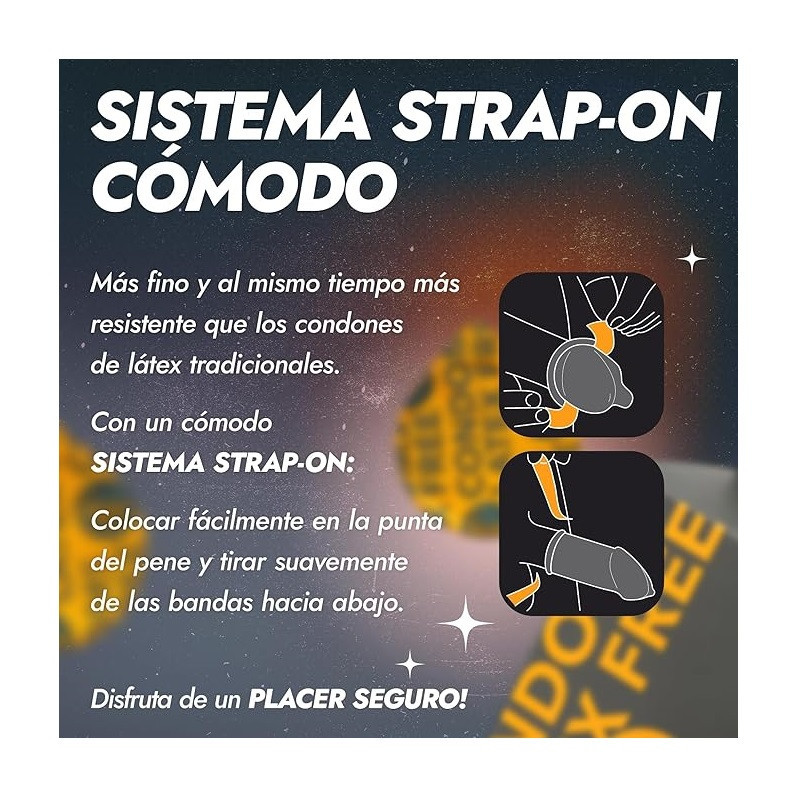 Caja 12 Preservativos XL Sin Látex Loovara