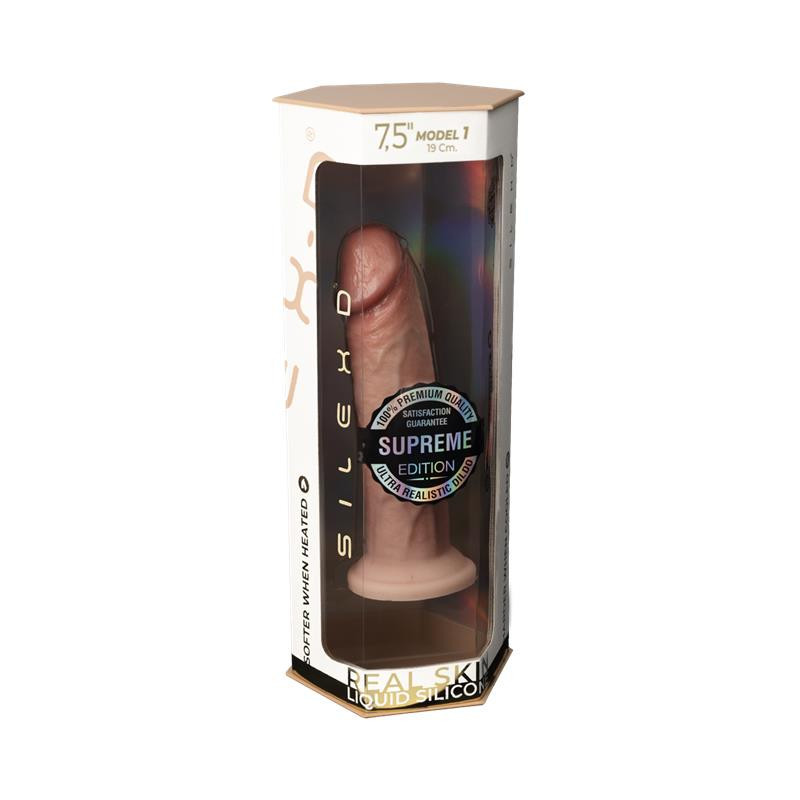 Dildo Premium Real Skin Liquid Silicone 7,5 Mod 2